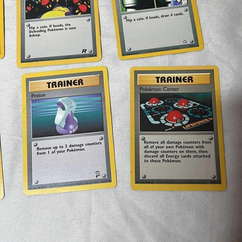 Set of Eight Pokémon Trading Cards. - Picture 5 of 10